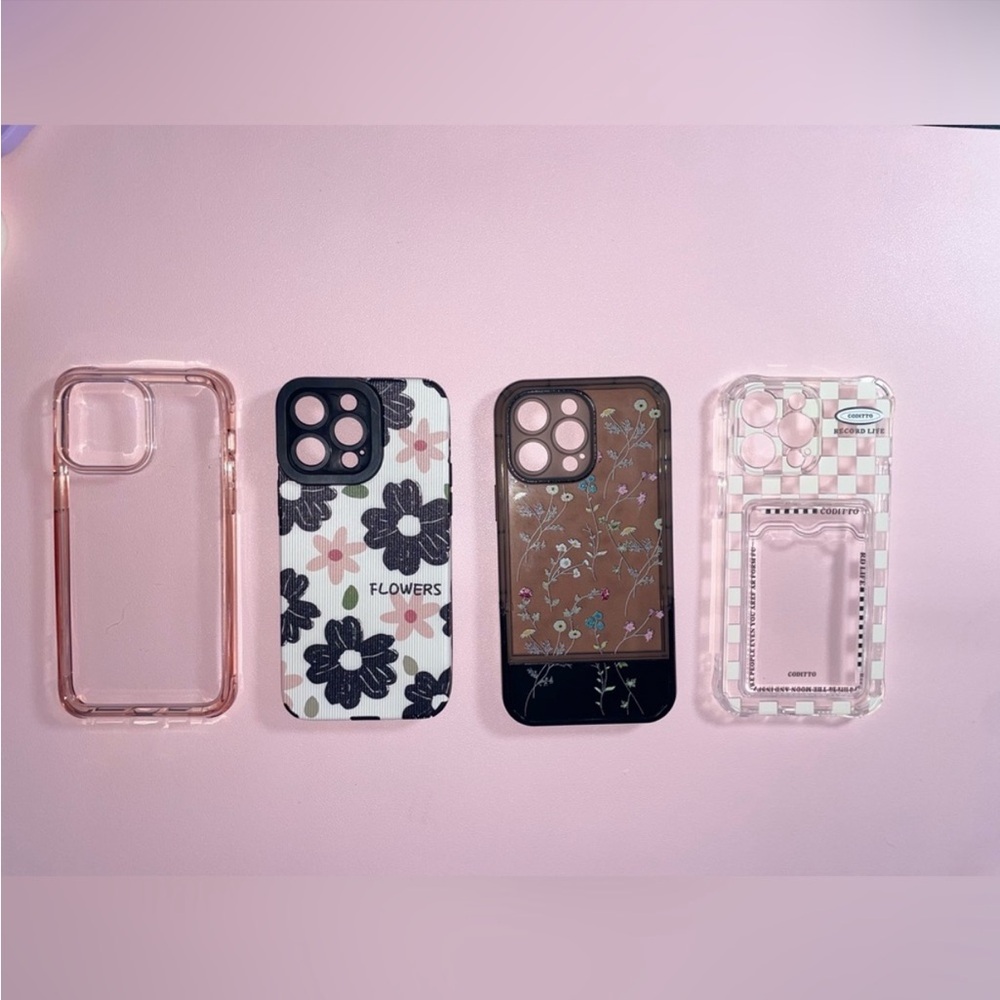 🌸🌸HOST PICK🌸🌸iPhone 14 Pro Max bundle set 4 phone cases in excellent conditions